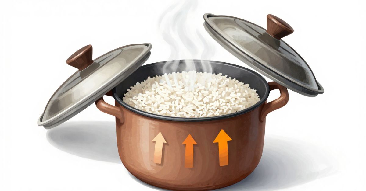Dampfreis: Fluffy Steamed Rice Made Easy
